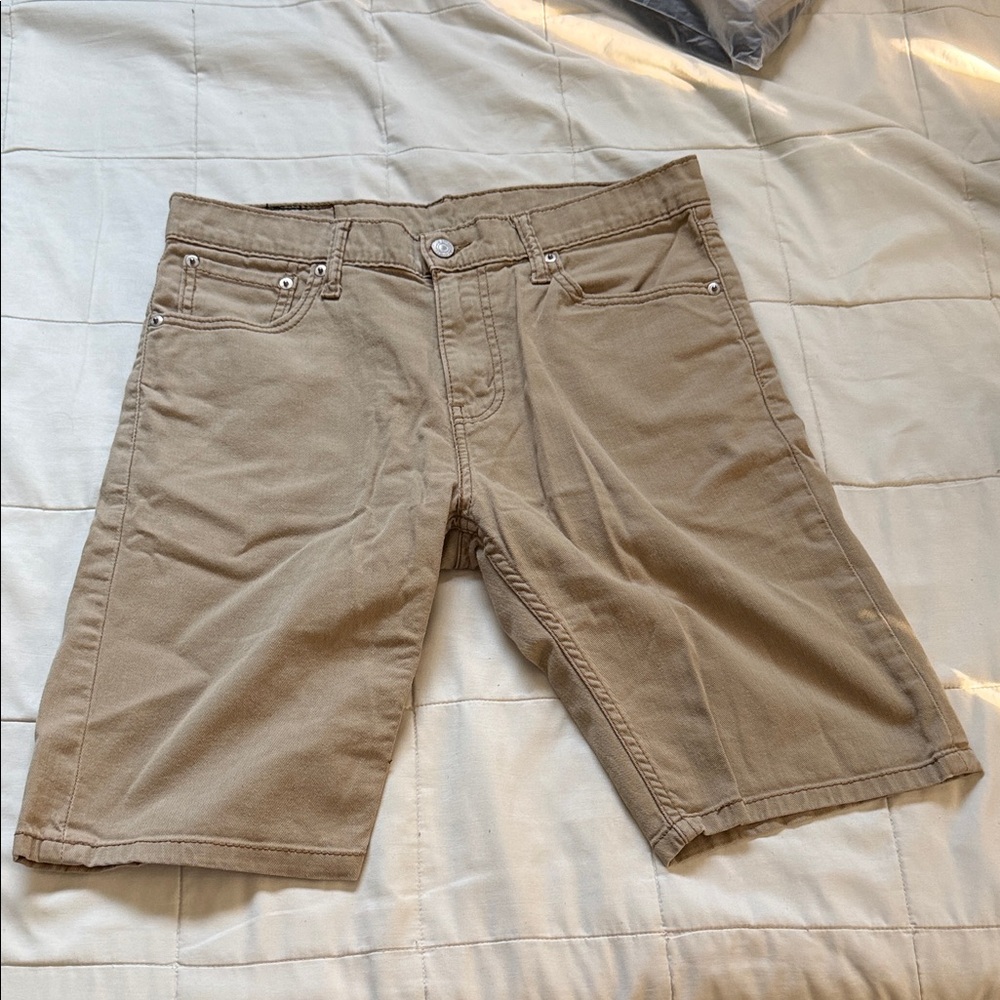 Levi's Men's Brown Jean Shorts